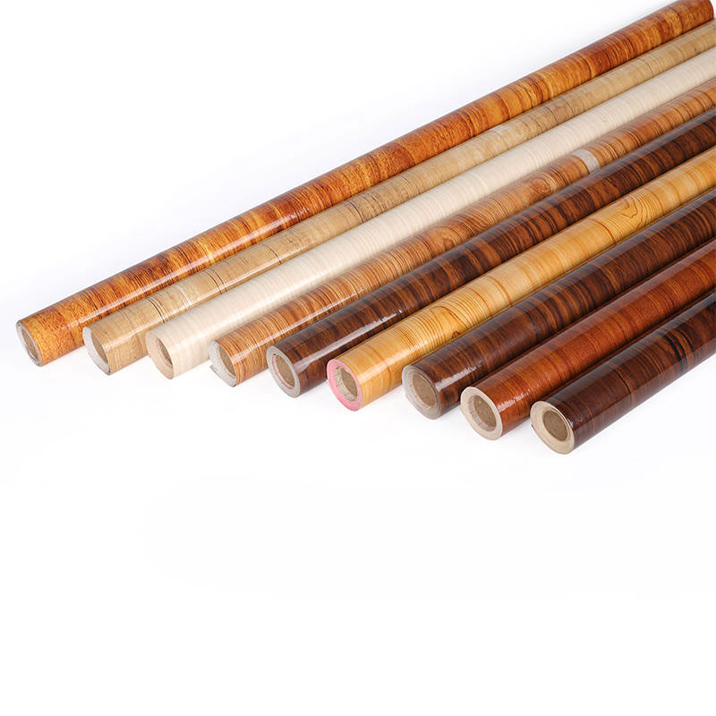 Parlak Ahşap Tahıl PVC Film